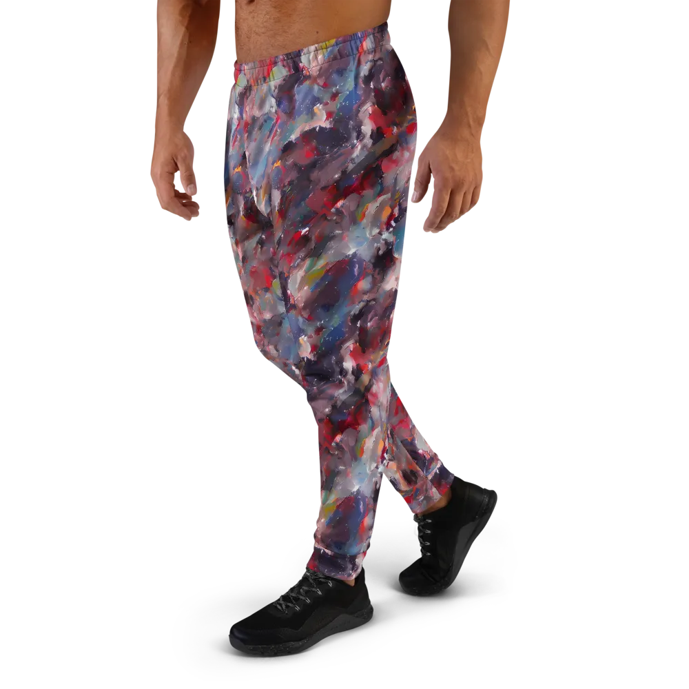 Passionate Brush on Men's Joggers — Left