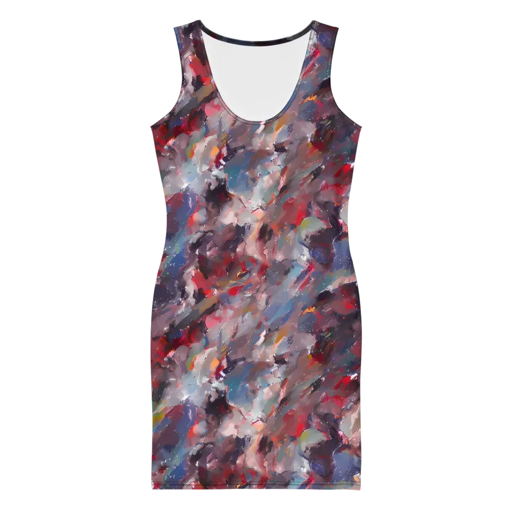 Passionate Brush on Bodycon Dress — Front