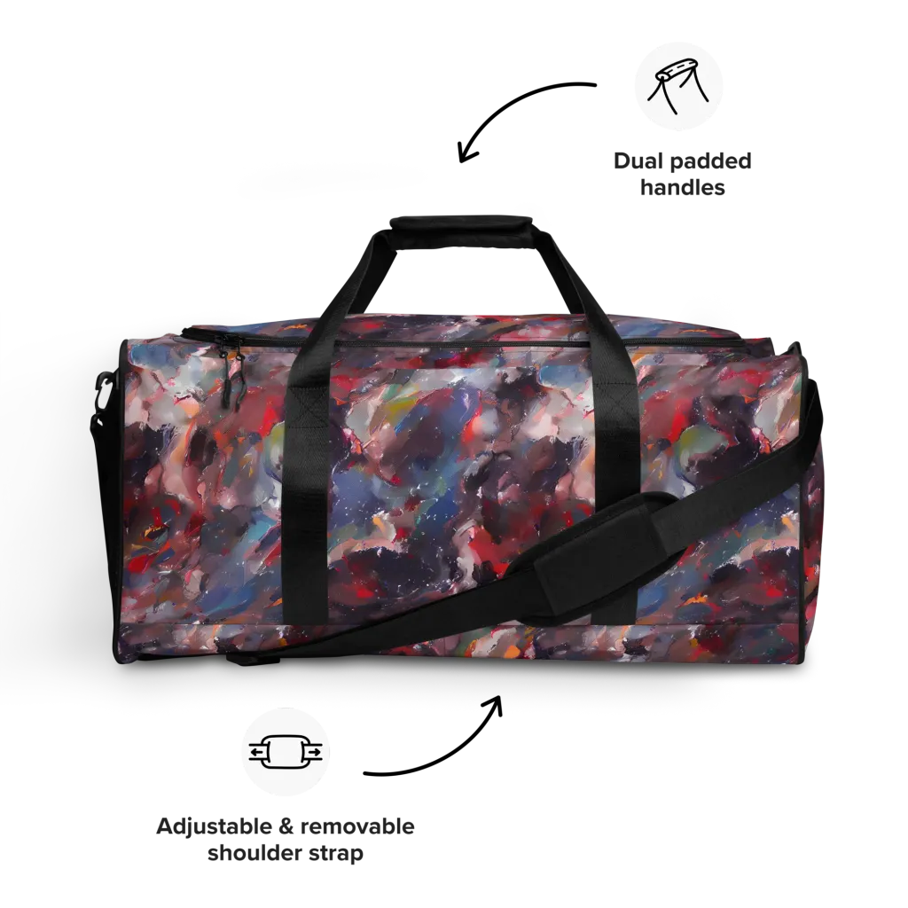 Passionate Brush on Duffle Bag — Front