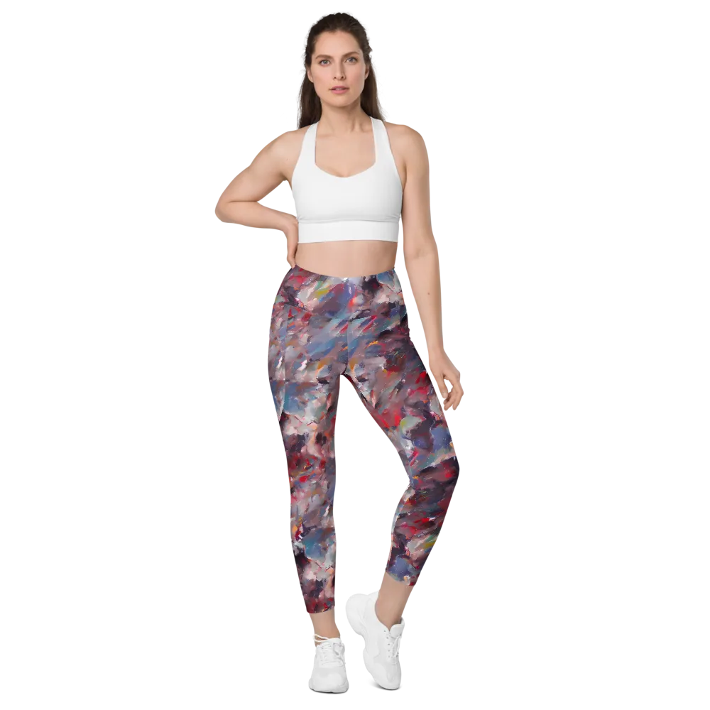 Passionate Brush on Leggings with Pockets — Front