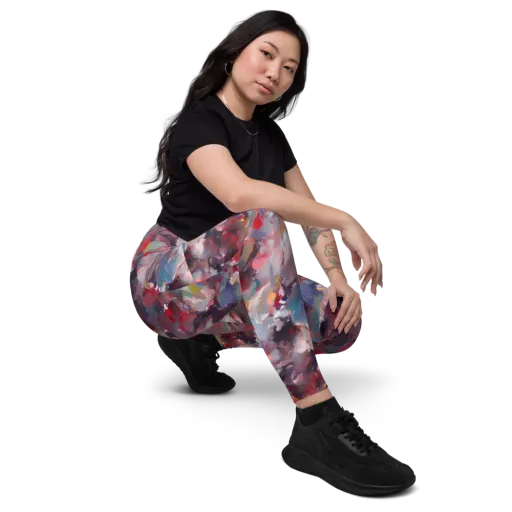 Passionate Brush on a Leggings with Pockets
