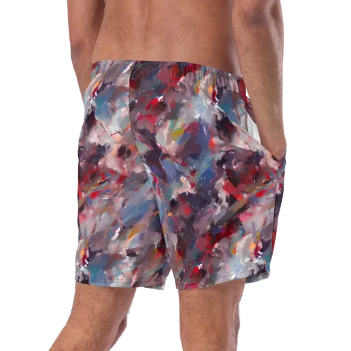 Passionate Brush on a Swim Trunks