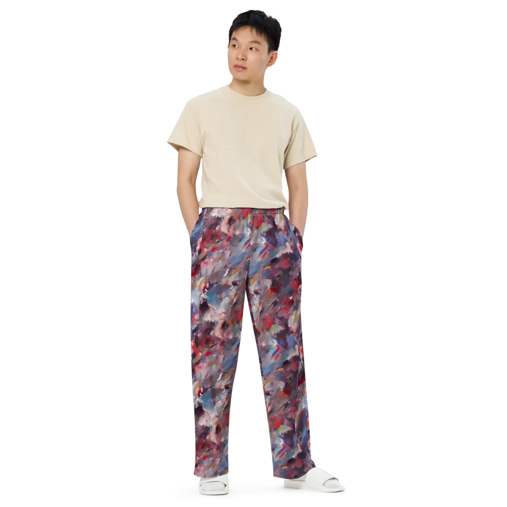 Passionate Brush on Wide-Leg Pants — Front