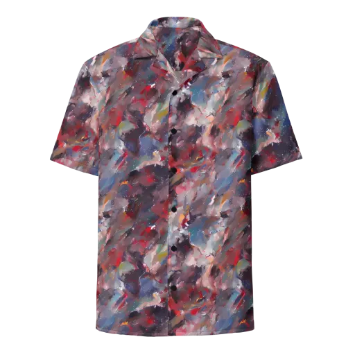 Passionate Brush on a Button Shirt