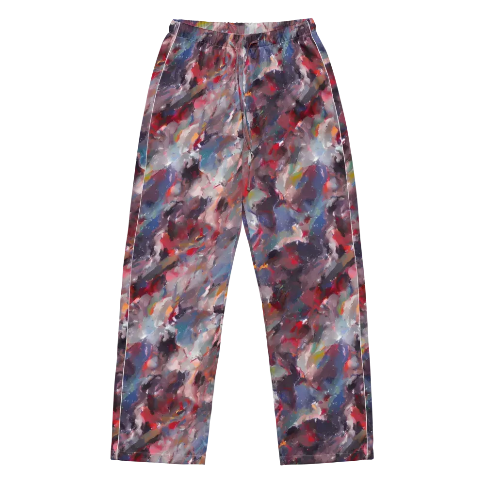 Passionate Brush on Women's Pajama Pants — Front