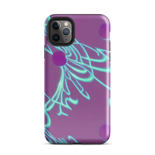 Neon Drift on a Tough Case for iPhone®