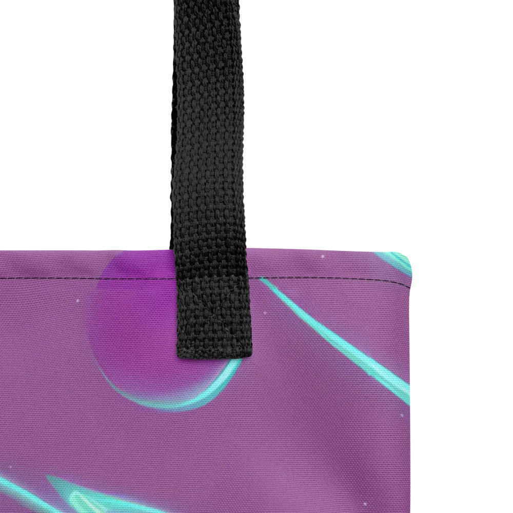 Neon Drift on Tote Bag — Product details