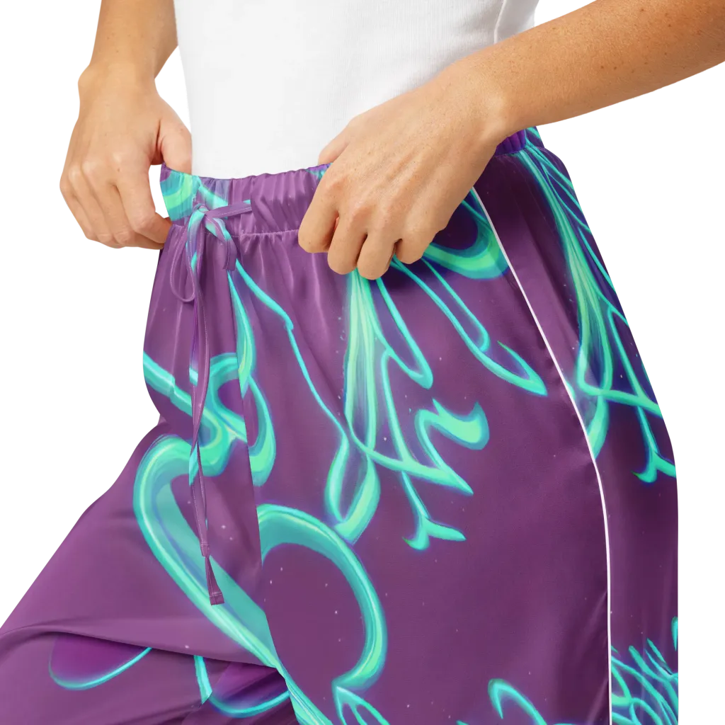 Neon Drift on Women's Pajama Pants — Product details