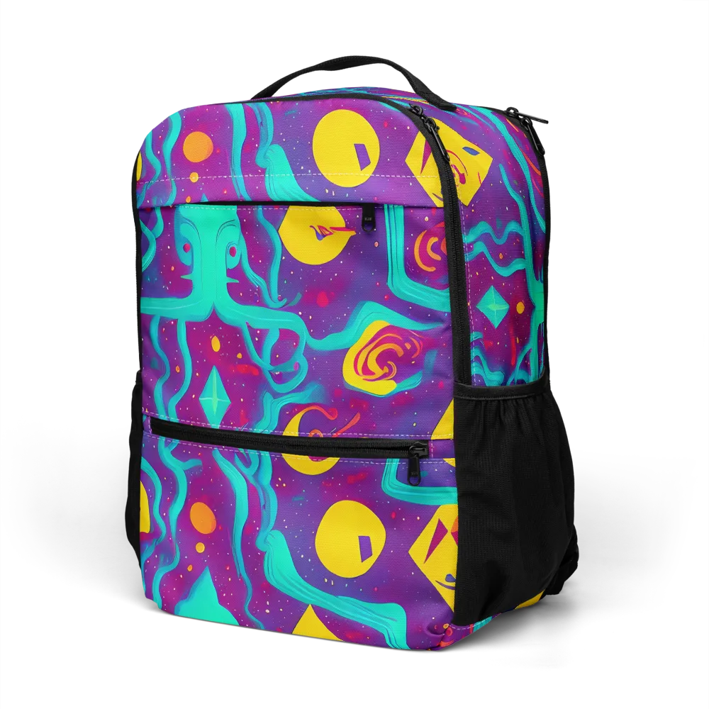 Cosmic Current on Utility Backpack — Left Front