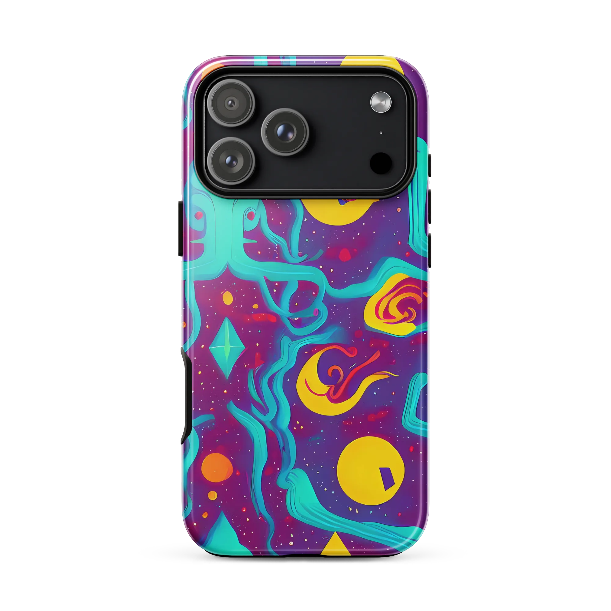 Cosmic Current on Tough Case for iPhone® — Front