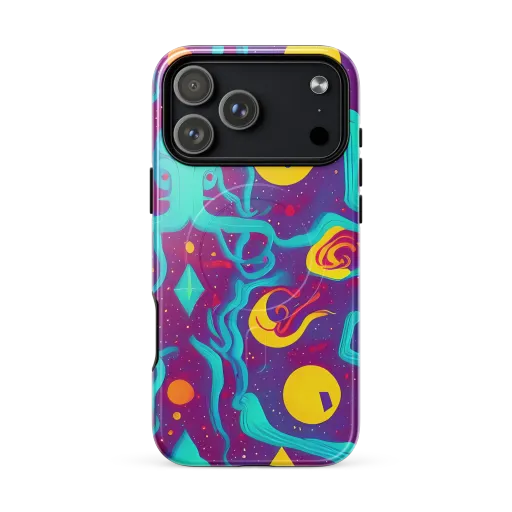 Cosmic Current on a MagSafe Tough Case for iPhone®