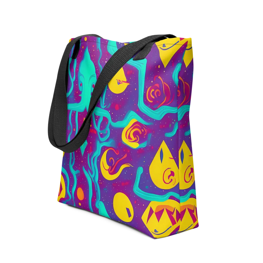 Cosmic Current on Tote Bag — Front