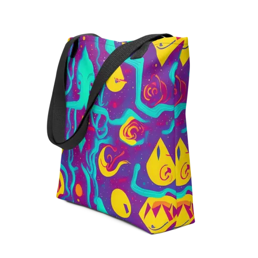 Cosmic Current on a Tote Bag