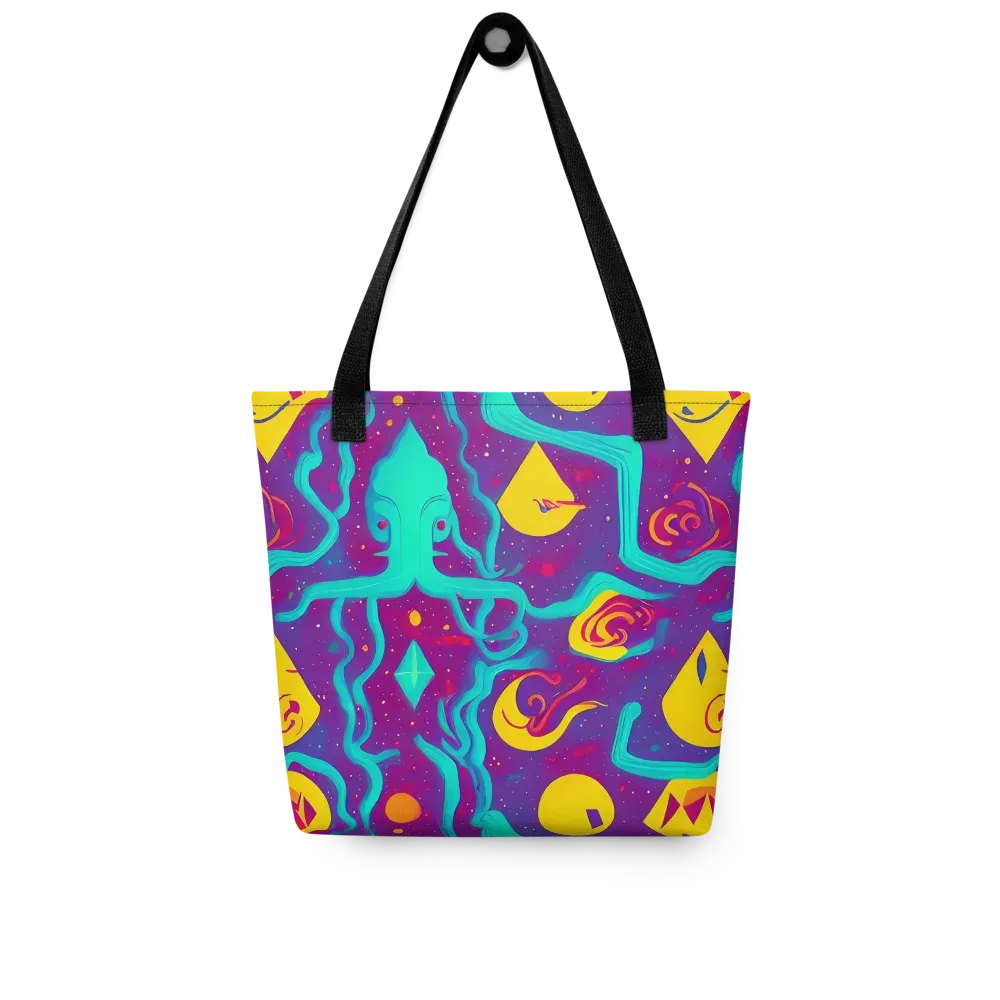 Cosmic Current on Tote Bag — Front