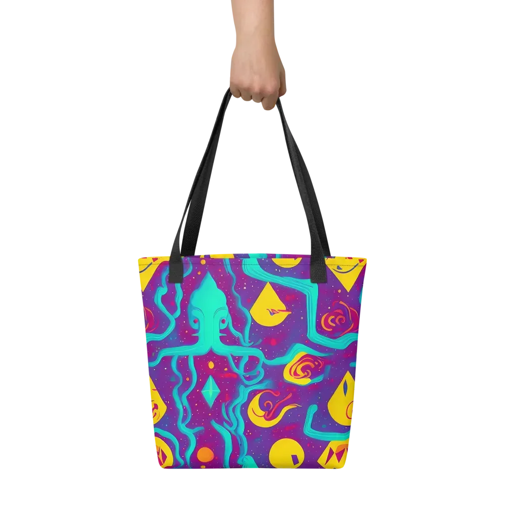 Cosmic Current on Tote Bag — Front