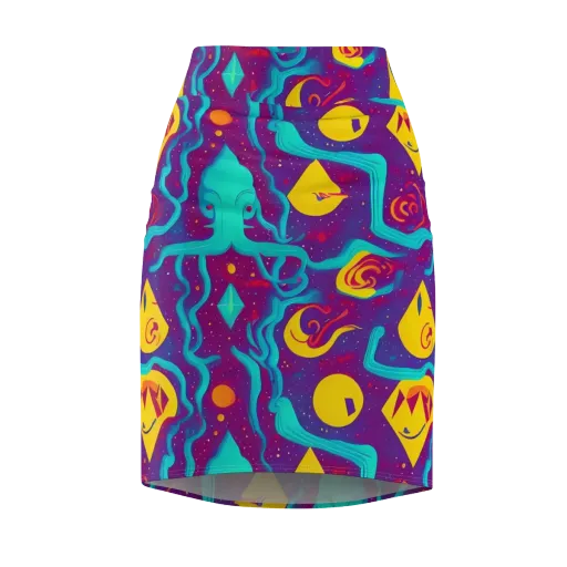 Cosmic Current on a Pencil Skirt