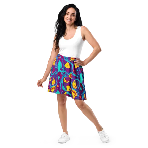 Cosmic Current on a Skater Skirt