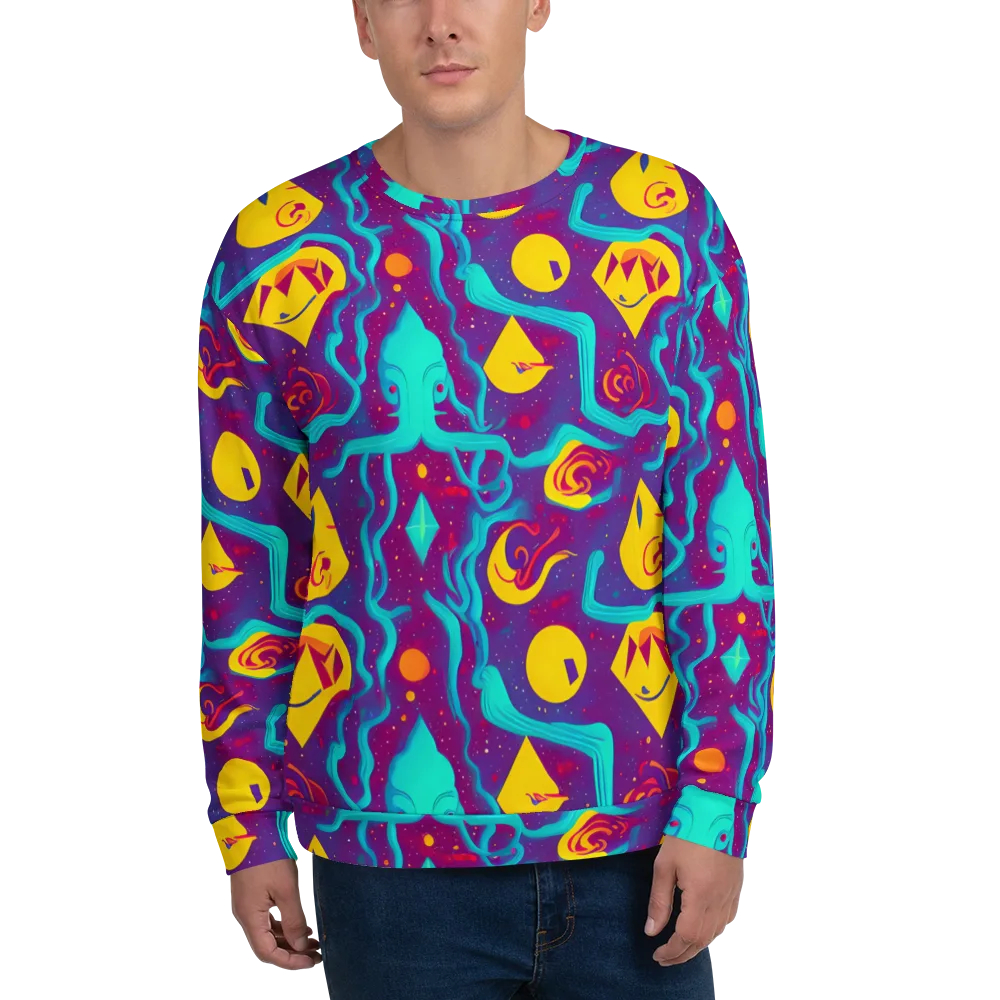 Cosmic Current on Sweatshirt — Front