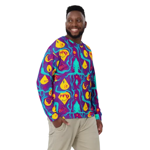 Cosmic Current on a Sweatshirt