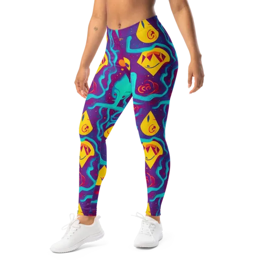 Cosmic Current on a Leggings