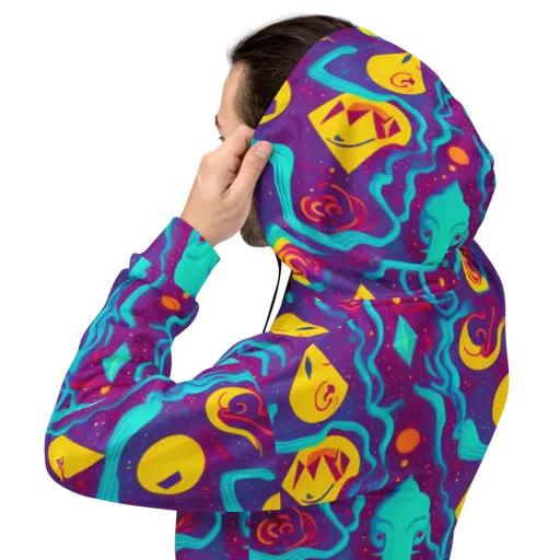 Cosmic Current on a Hoodie