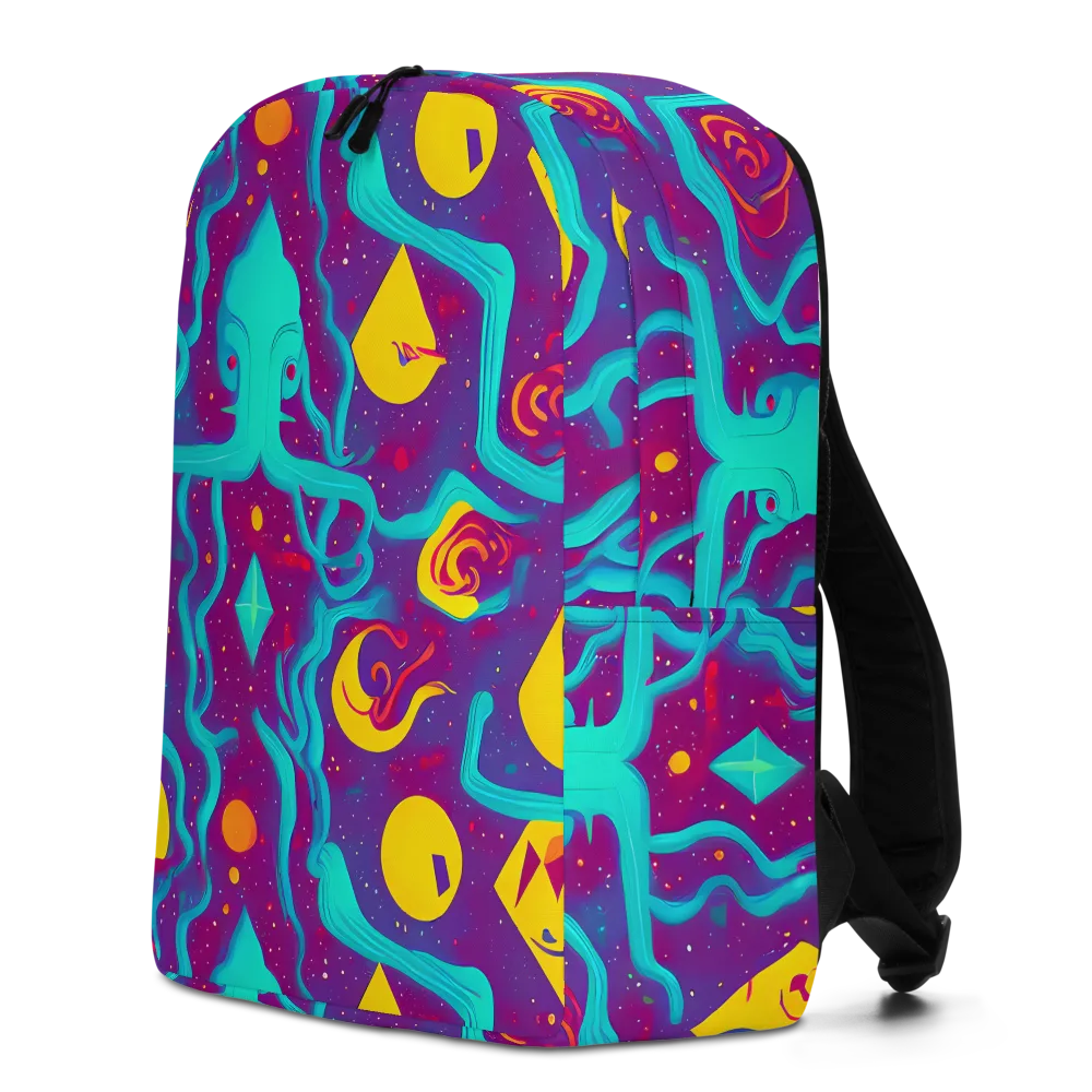 Cosmic Current on Minimalist Backpack — Left