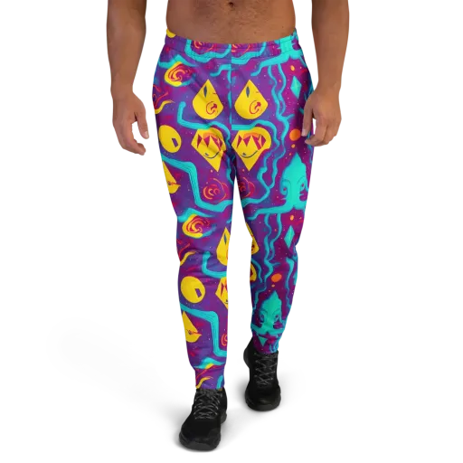 Cosmic Current on a Men's Joggers