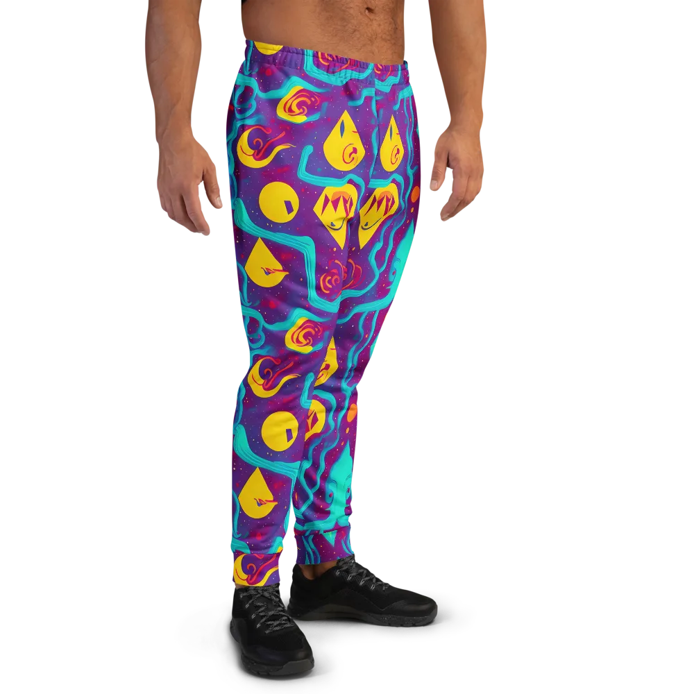 Cosmic Current on Men's Joggers — Right