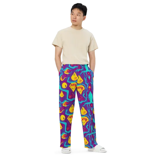 Cosmic Current on a Wide-Leg Pants