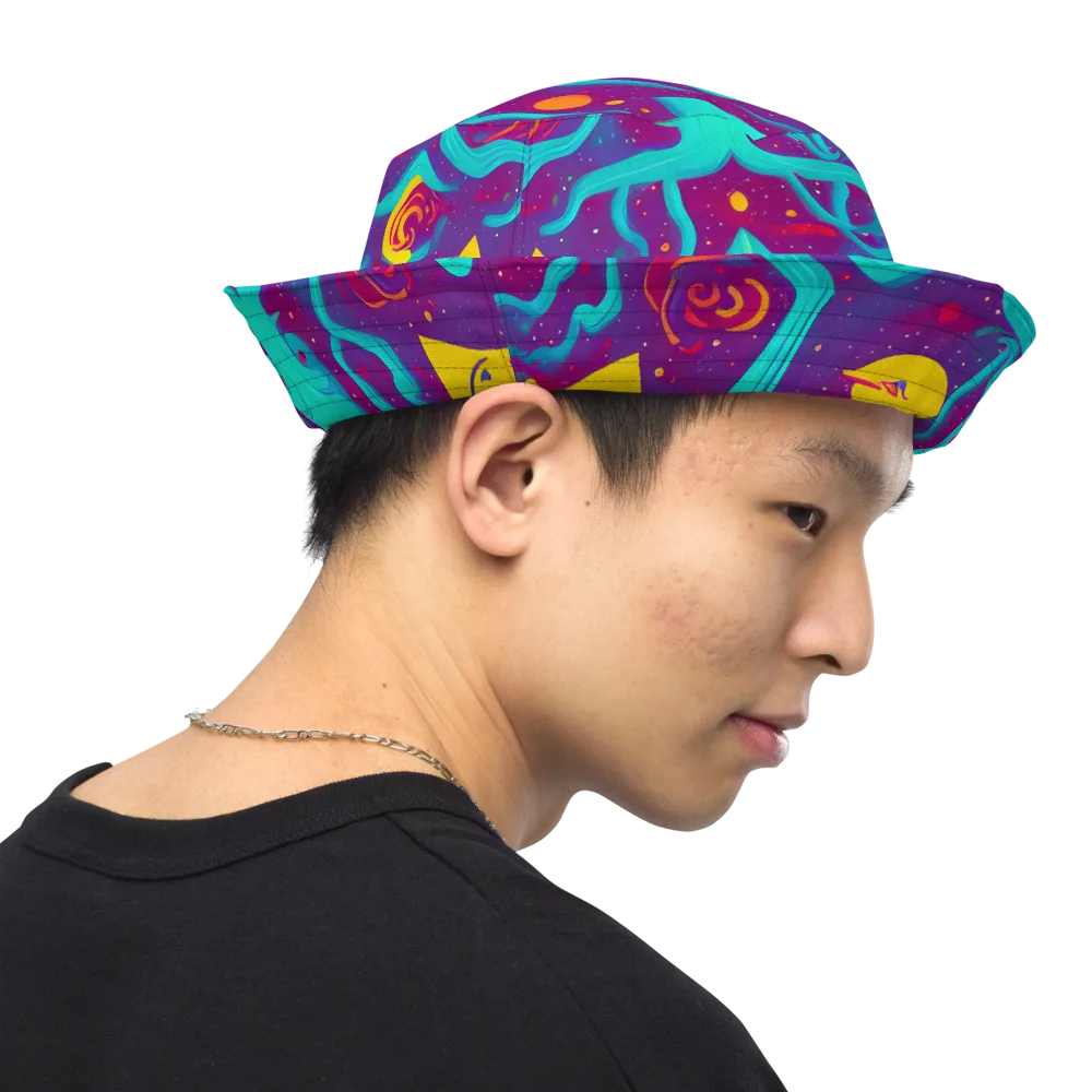 Cosmic Current on Reversible Bucket Hat — Right Outside