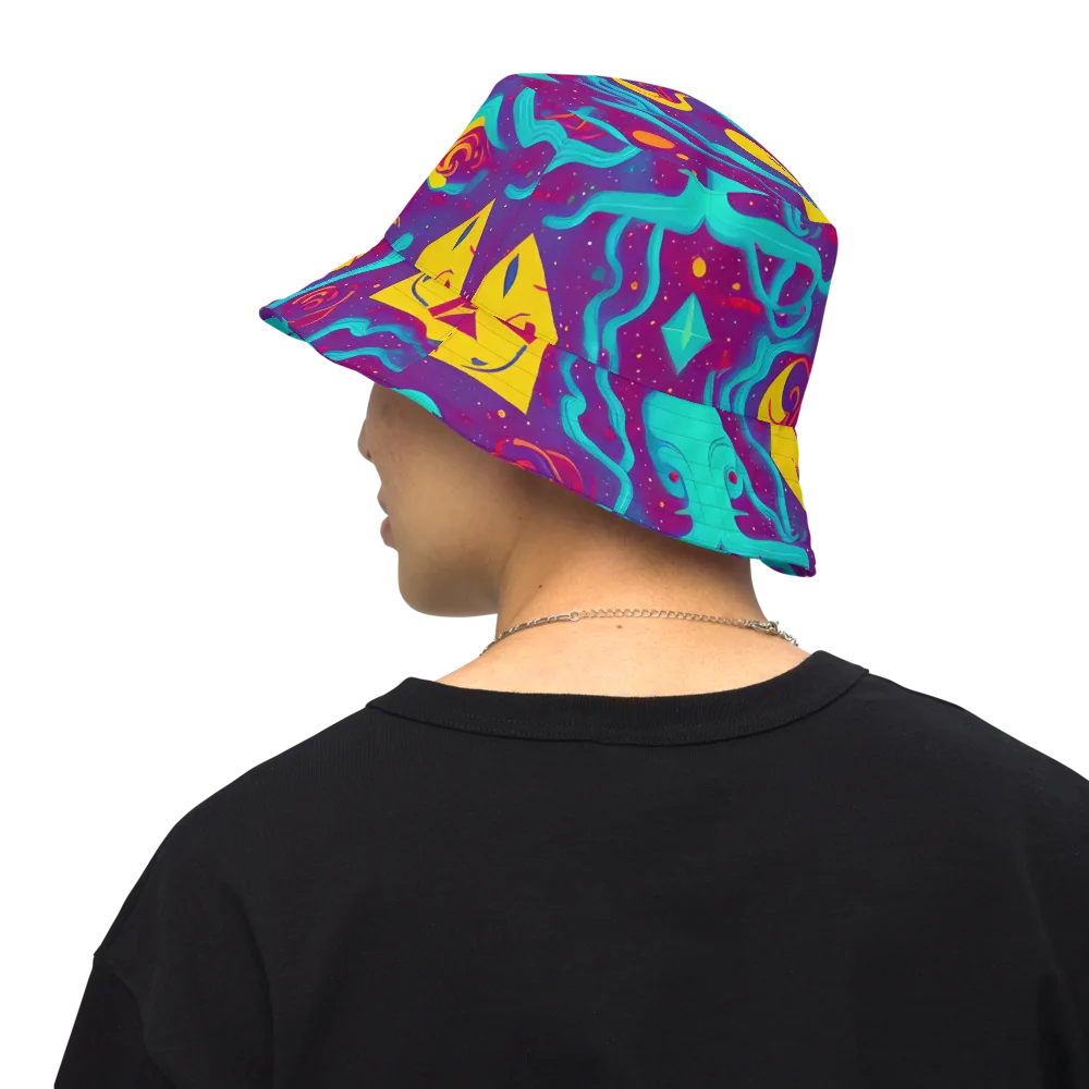 Cosmic Current on Reversible Bucket Hat — Back Inside
