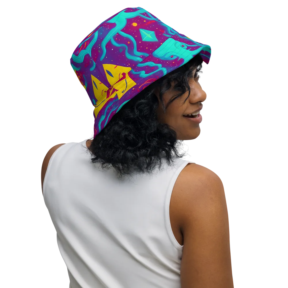 Cosmic Current on Reversible Bucket Hat — Right Outside
