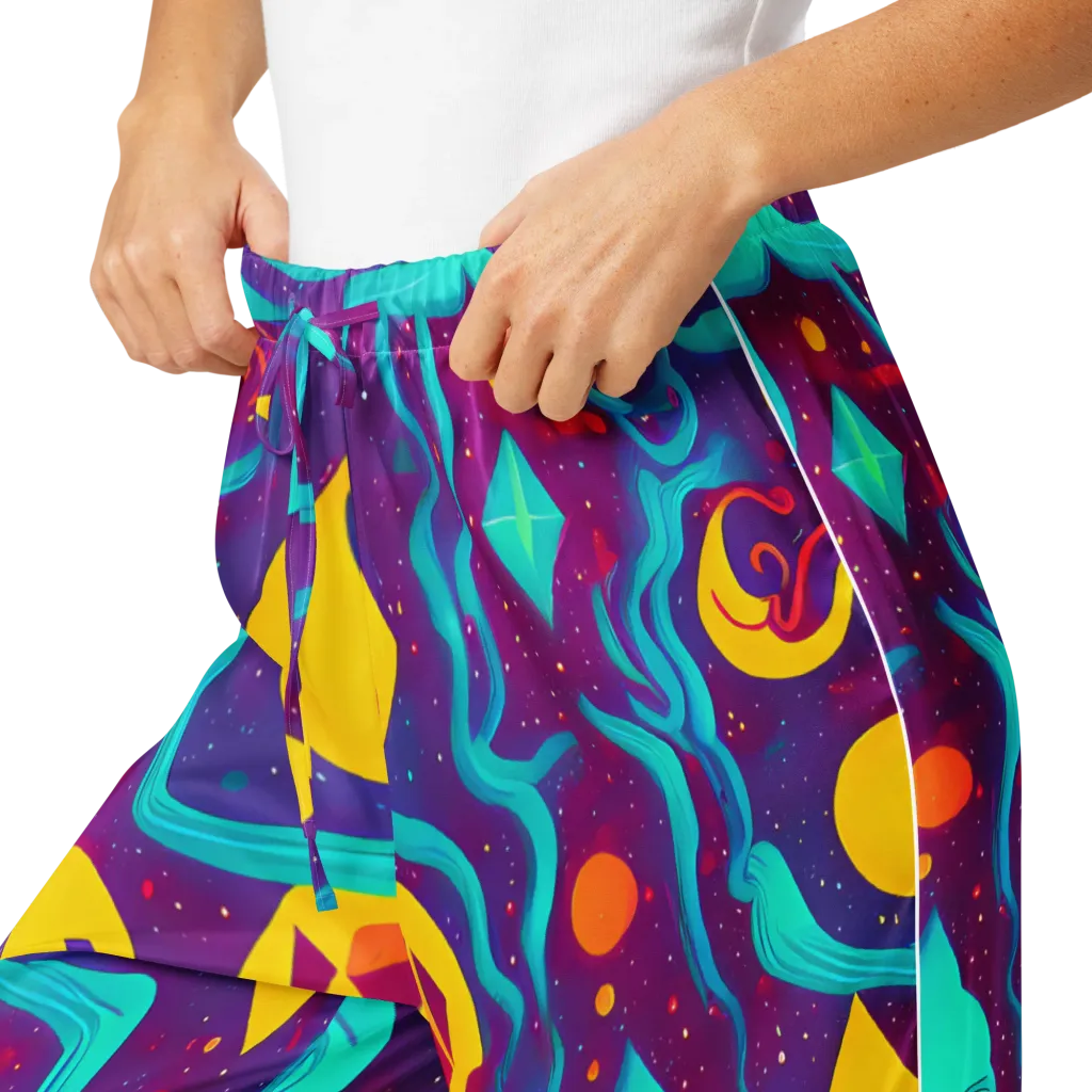 Cosmic Current on Women's Pajama Pants — Product details