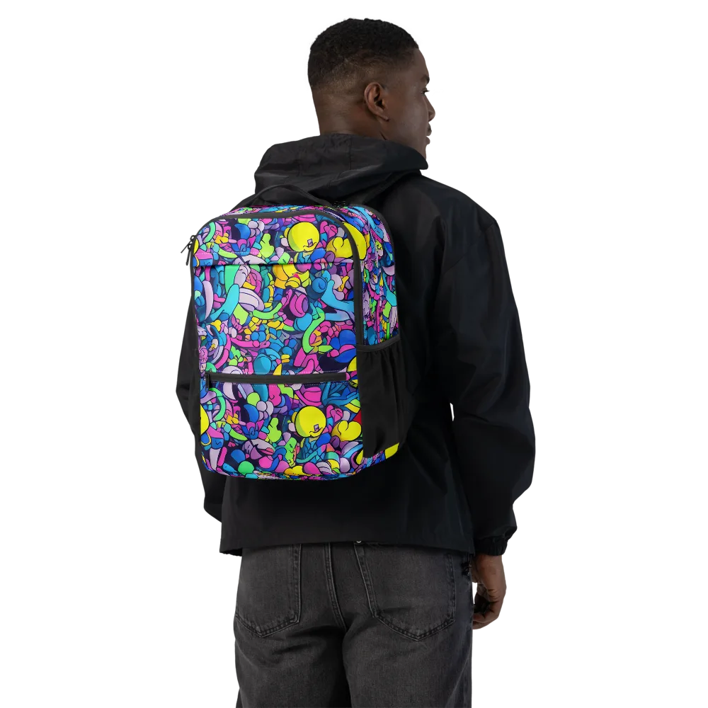 Radiant Revelation on Utility Backpack — Back