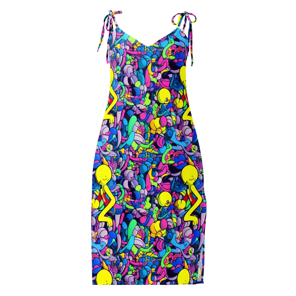 Radiant Revelation on Slip Dress — Front