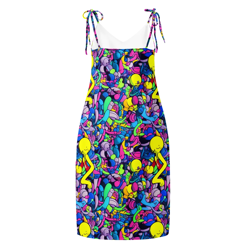 Radiant Revelation on Slip Dress — Back