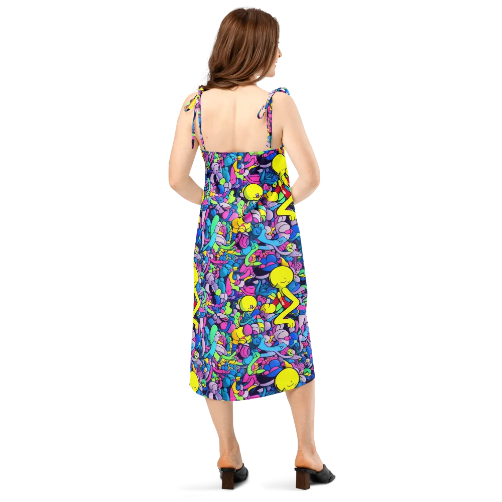 Radiant Revelation on Slip Dress — Back