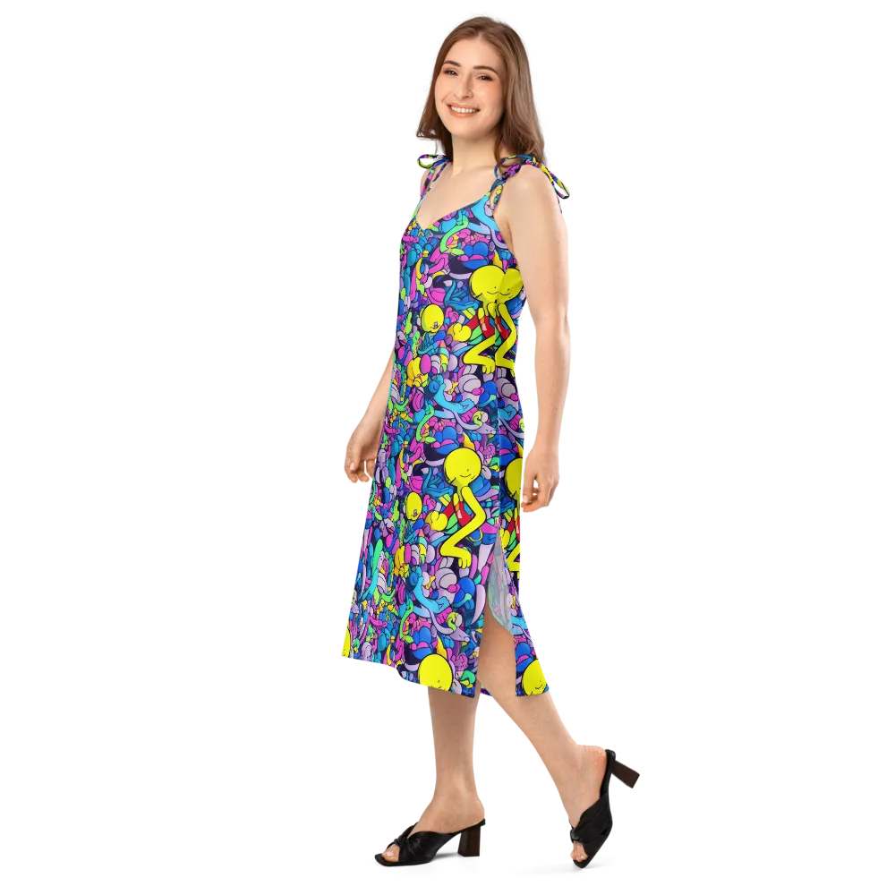 Radiant Revelation on Slip Dress — Left Front