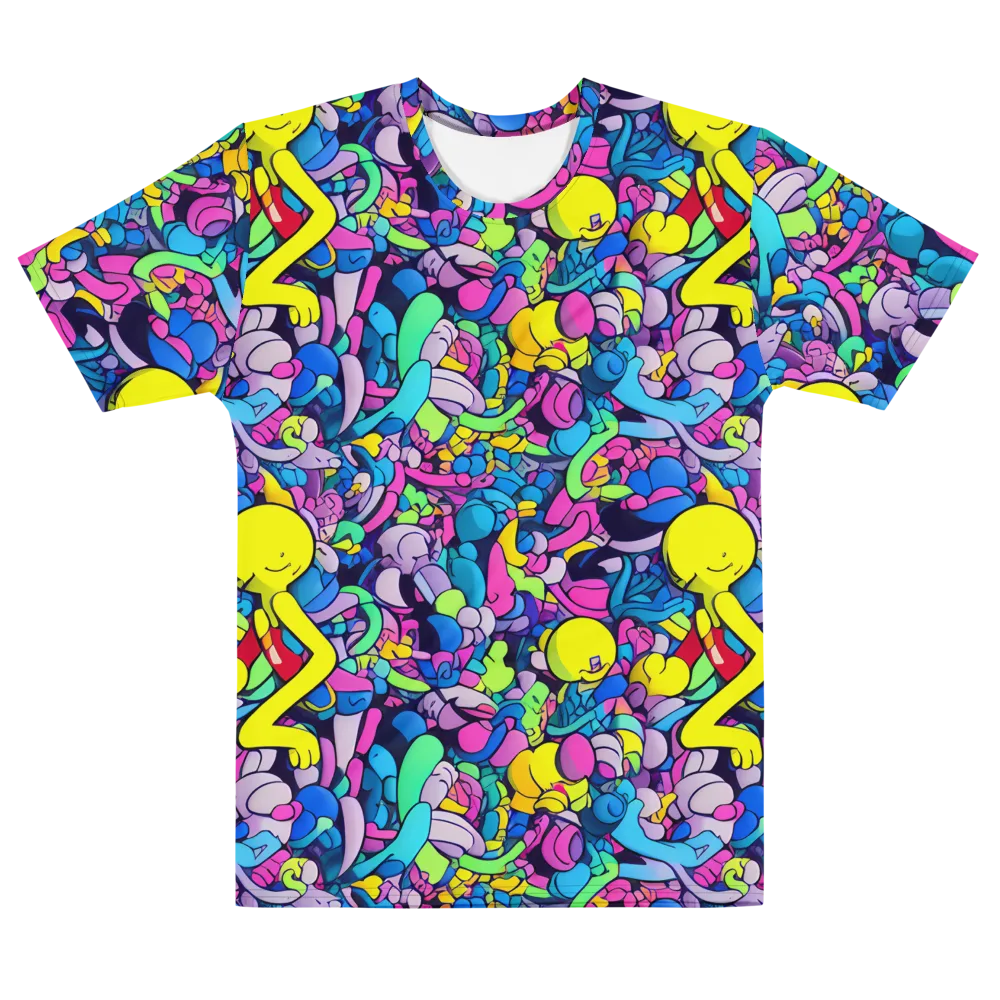 Radiant Revelation on Men's Cotton Crew Neck T-Shirt — Front