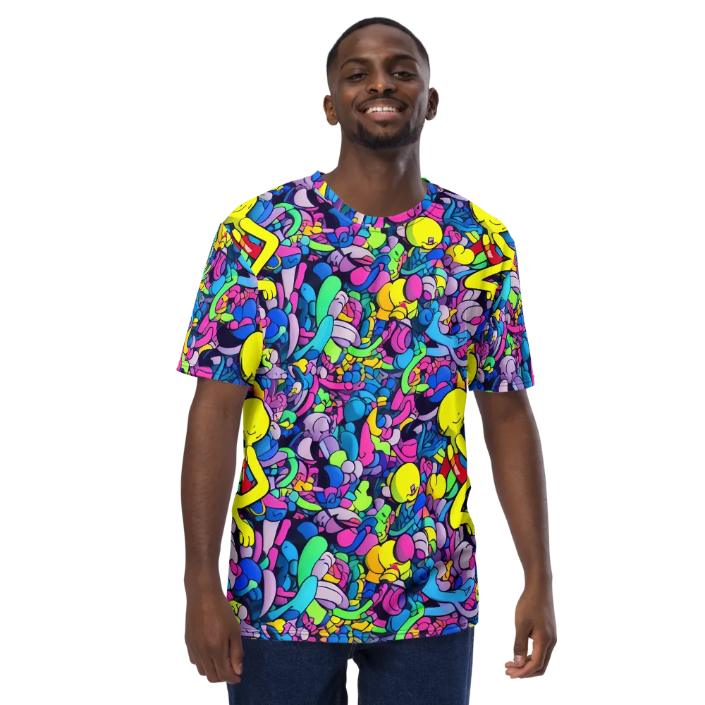 Radiant Revelation on Men's Crew Neck T-Shirt — Front