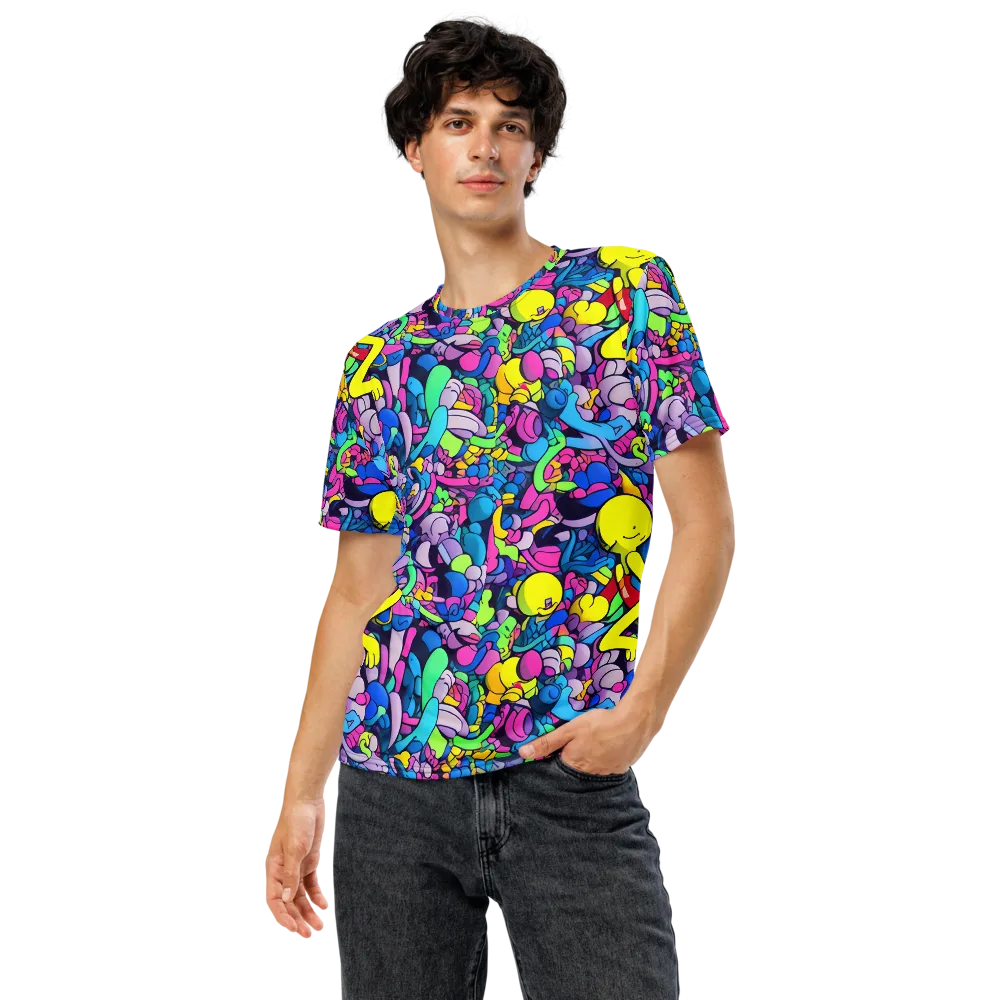 Radiant Revelation on Men's Crew Neck T-Shirt — Front