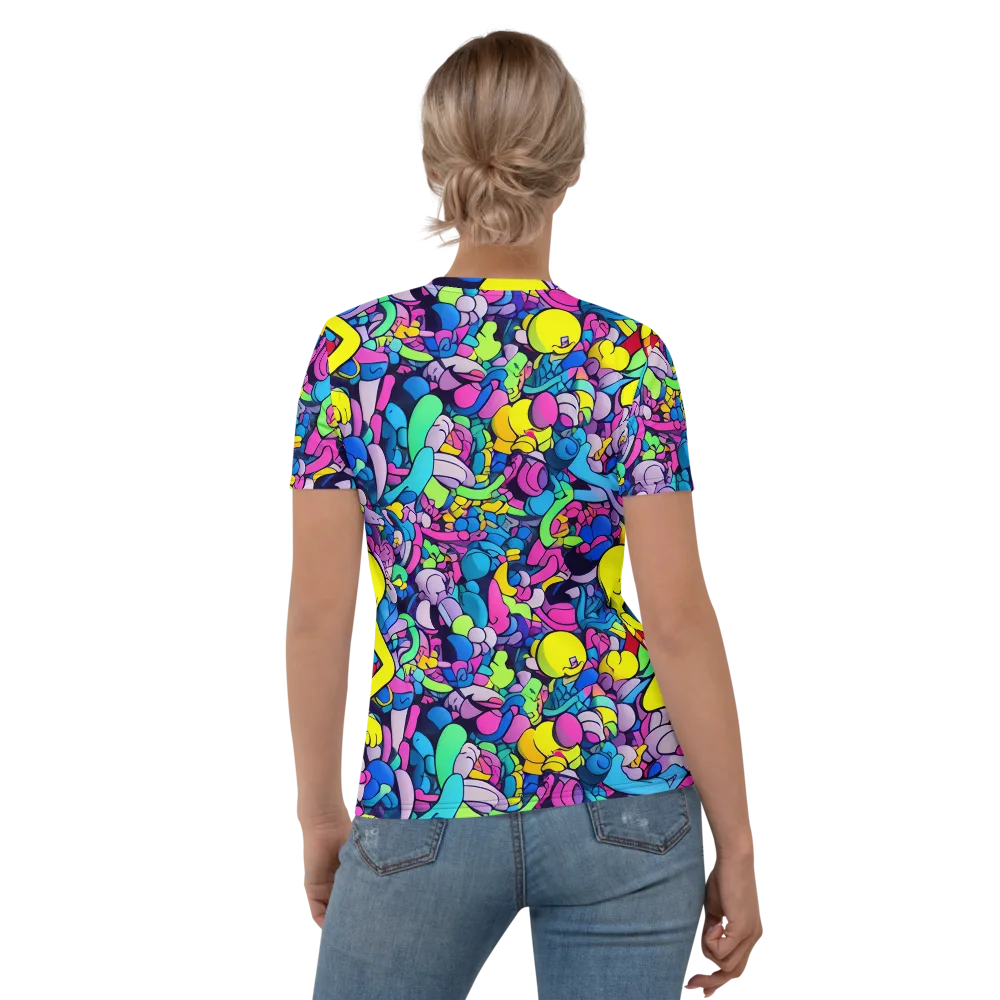Radiant Revelation on Women's Crew Neck T-Shirt — Back