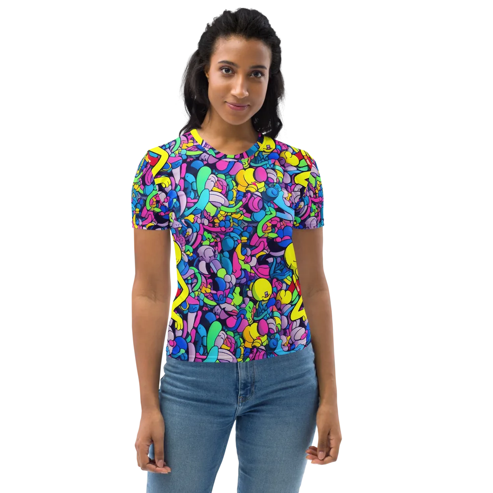 Radiant Revelation on Women's Crew Neck T-Shirt — Front