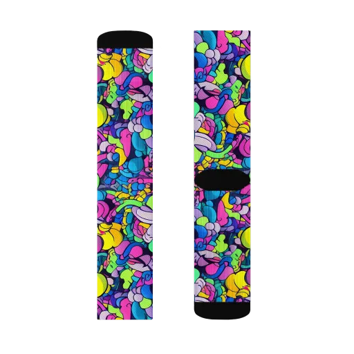 Radiant Revelation on a Socks