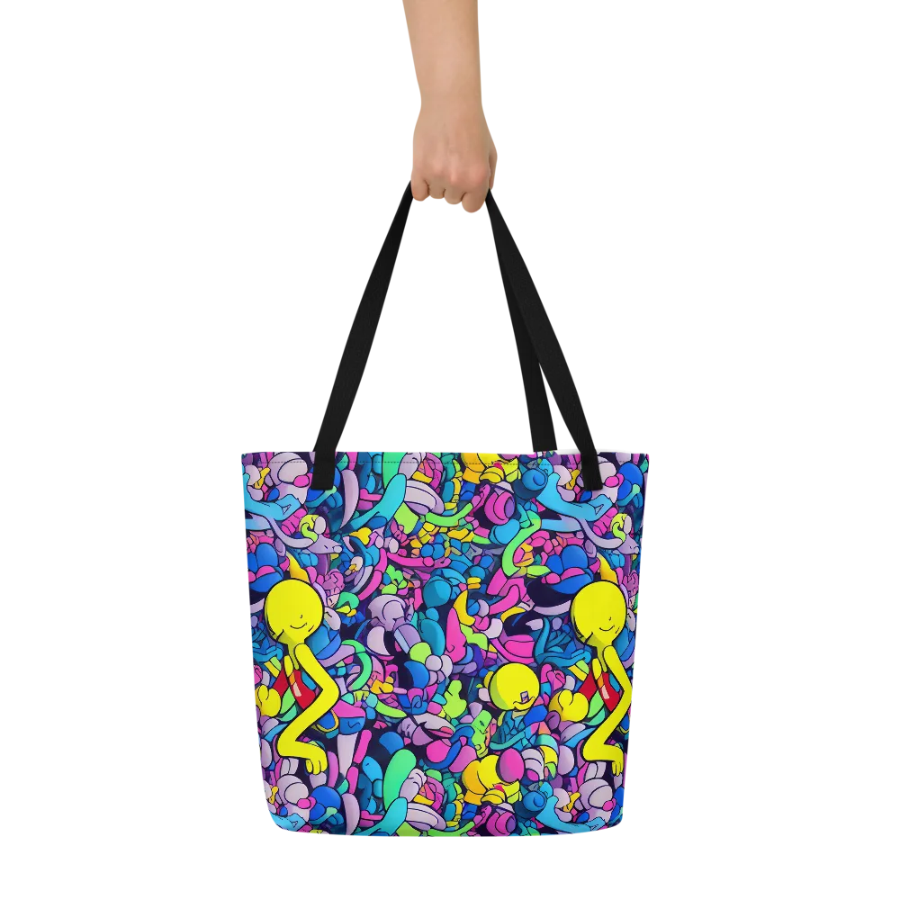 Radiant Revelation on Large Tote Bag W/ Pocket — Front