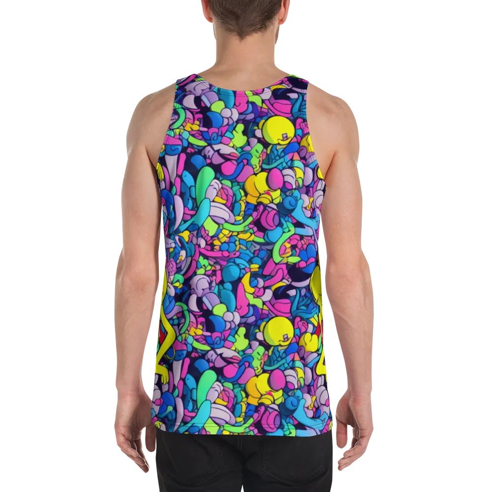 Radiant Revelation on Men's Tank Top — Back