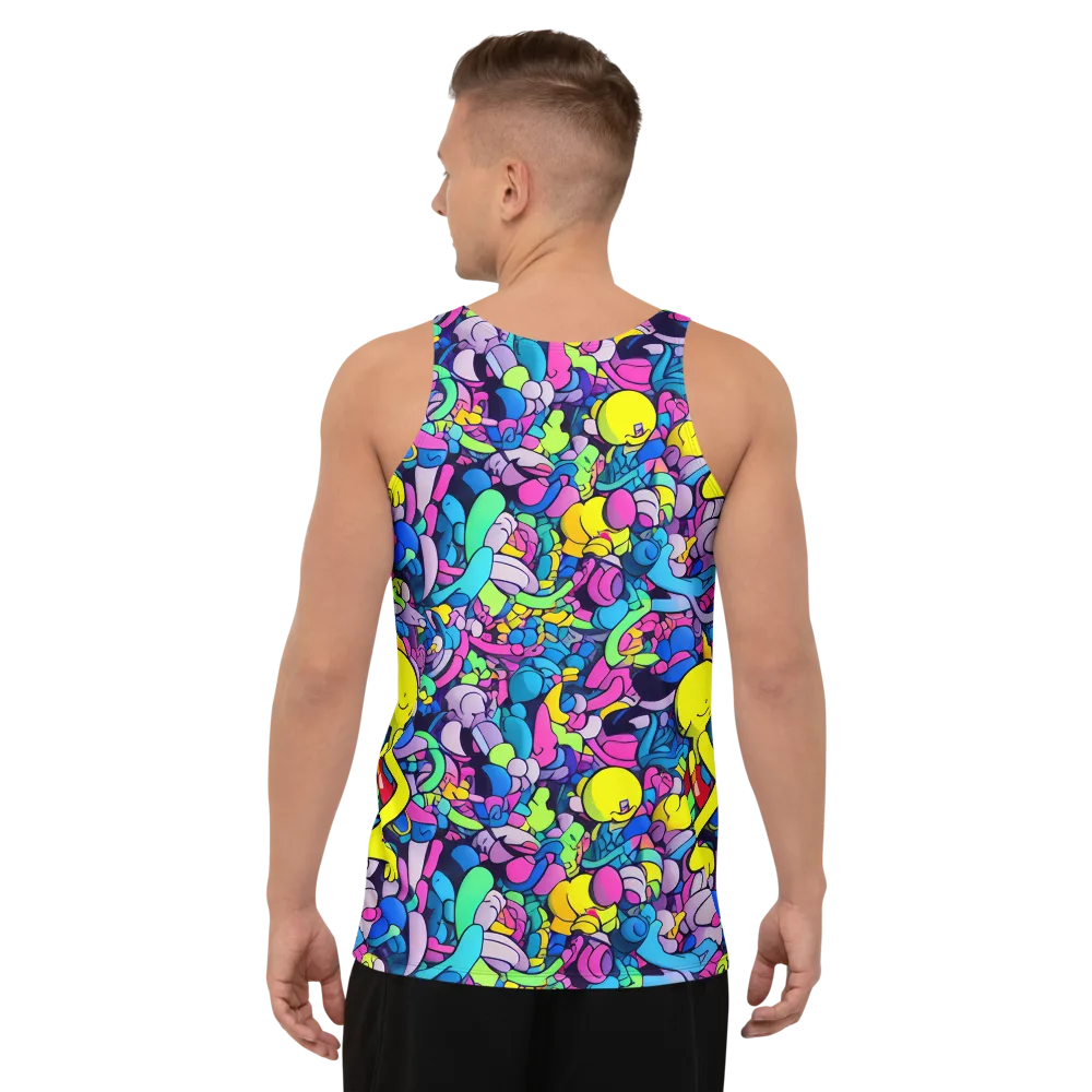 Radiant Revelation on Men's Tank Top — Back