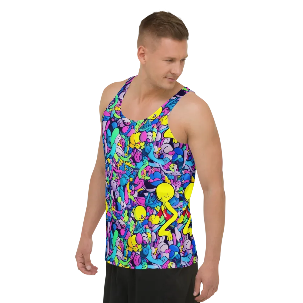 Radiant Revelation on Men's Tank Top — Left Front