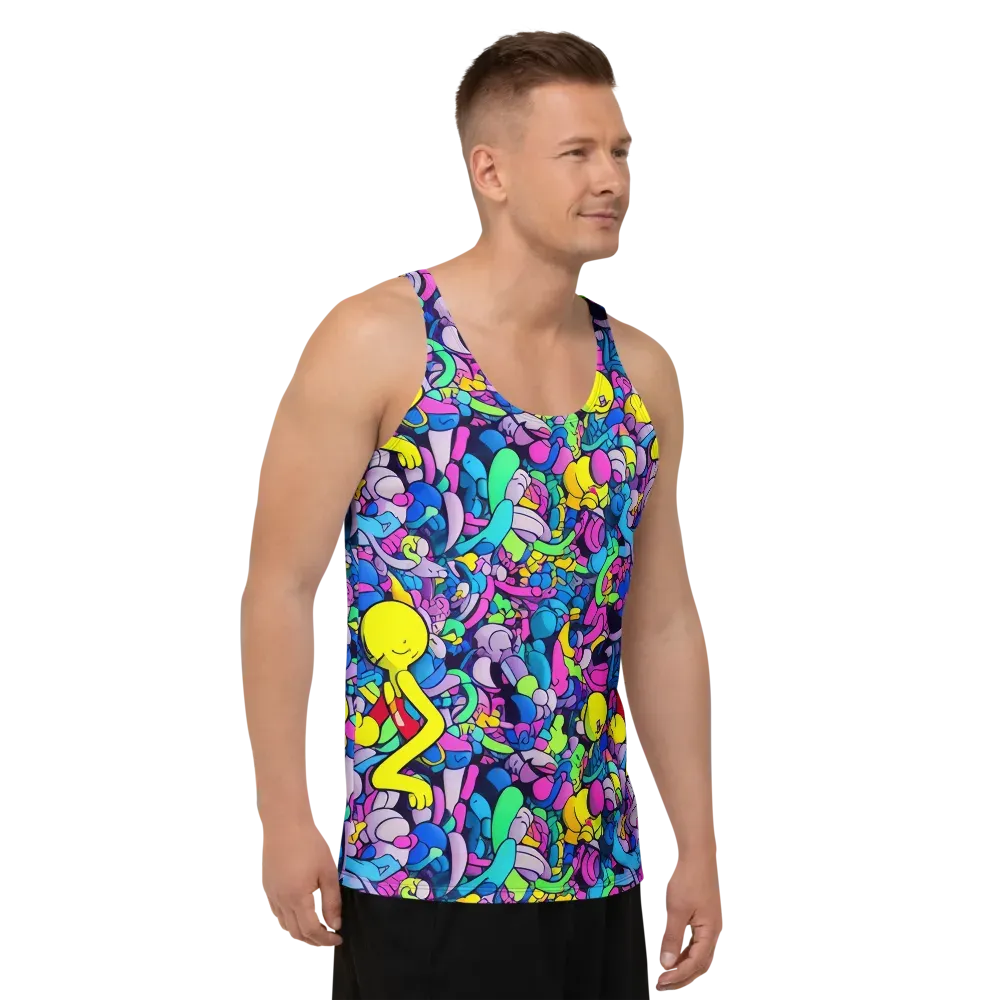 Radiant Revelation on Men's Tank Top — Right Front