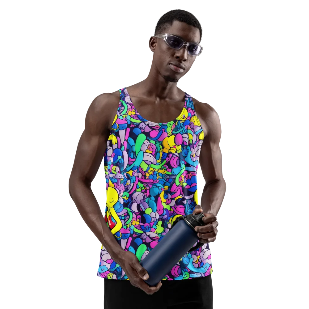 Radiant Revelation on Men's Tank Top — Front